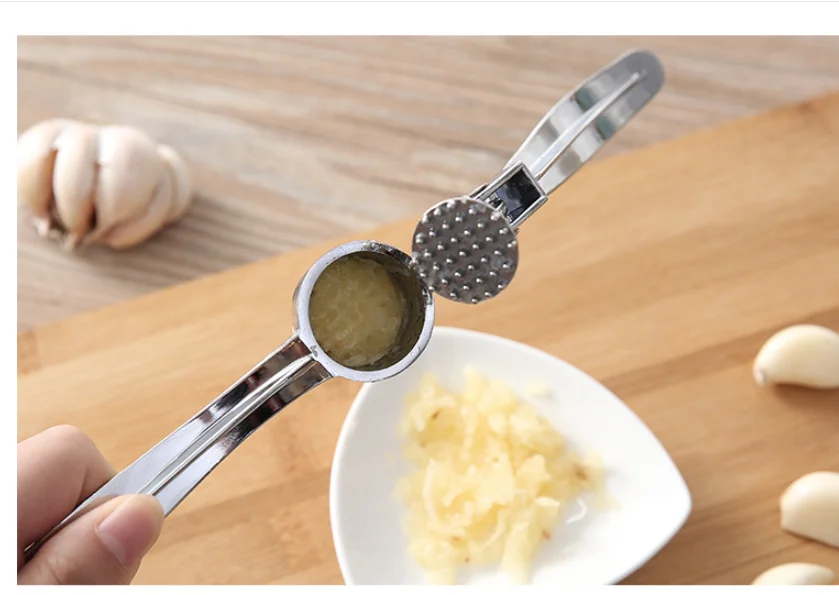 

Пресс для чеснока из цинкового сплава, нержавеющая сталь, твистер для тампера и выдавливания, темпер, кухонная ручная резка