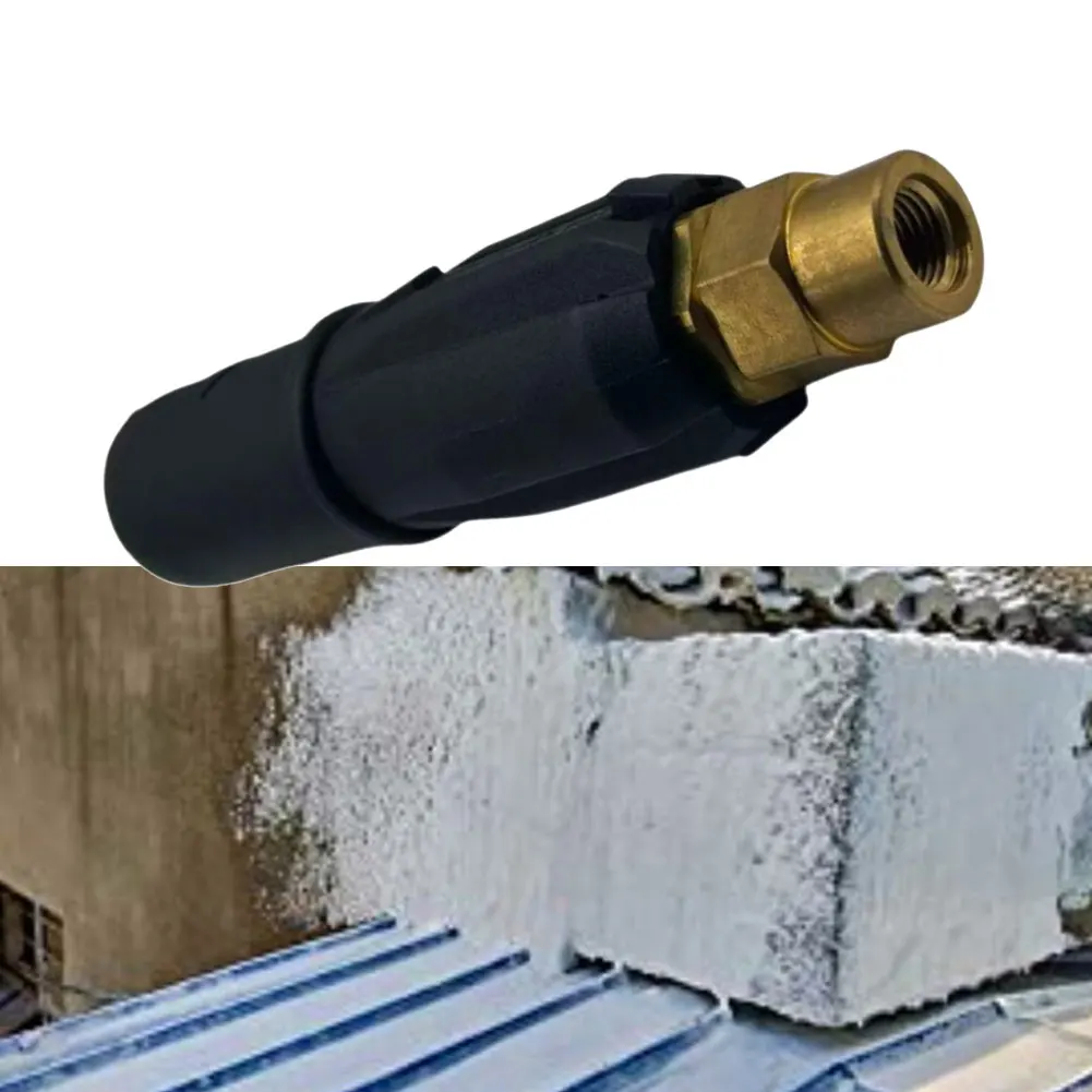 

Латунная веерообразная насадка для пены, самовсасывающая насадка для мойки высокого давления G1/4 для мойки высокого давления, аксессуары для очистки генератора