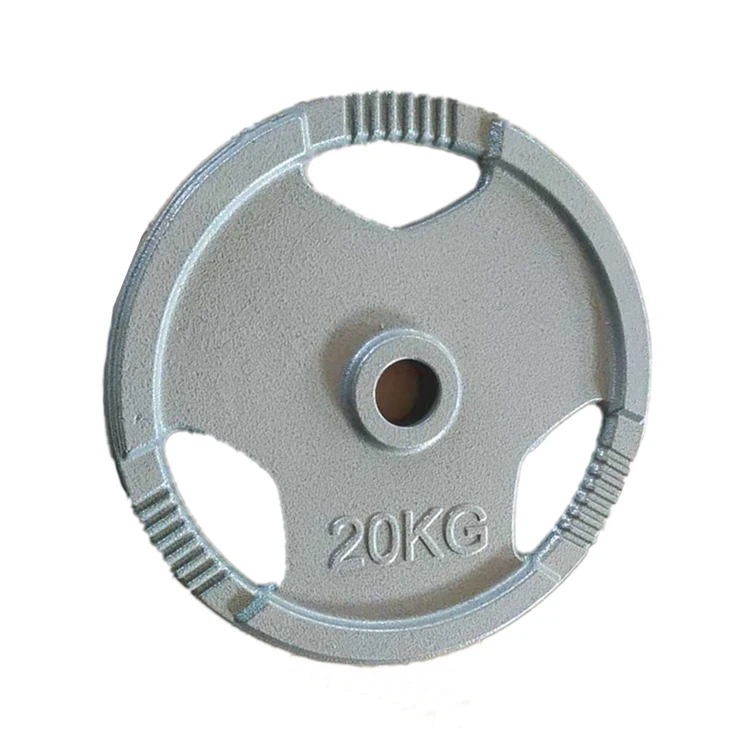 China Manufacture Cast Iron Bumper Plate Barbell Discs 10kg 20kg Weight Plates 25 Kg Weight Plate