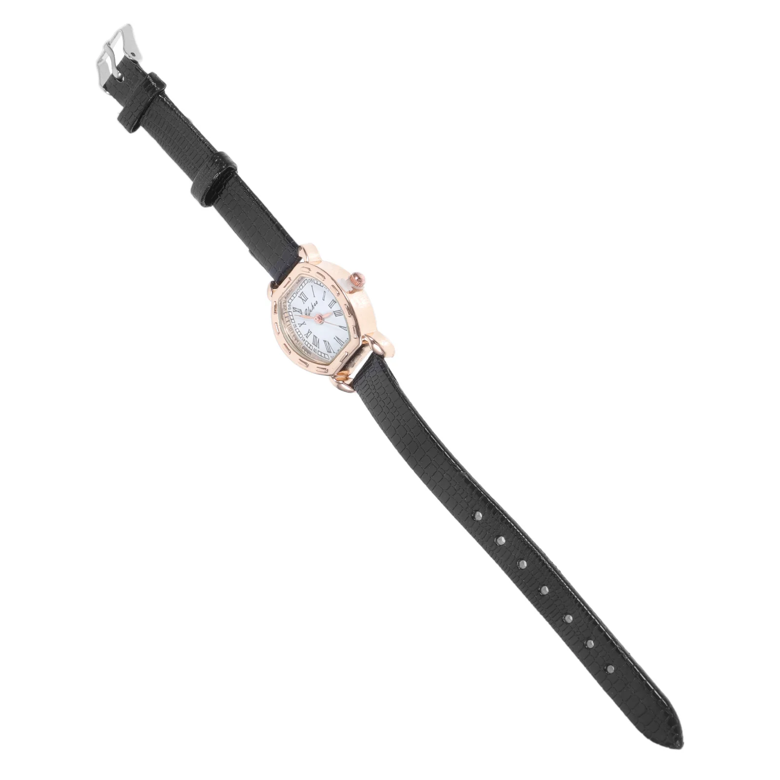 

Lady Quartz Watch Retro Rectangular Stylish Adjustable Strap Comfortable Fit for Daily Date Work School Wrist Watch Women