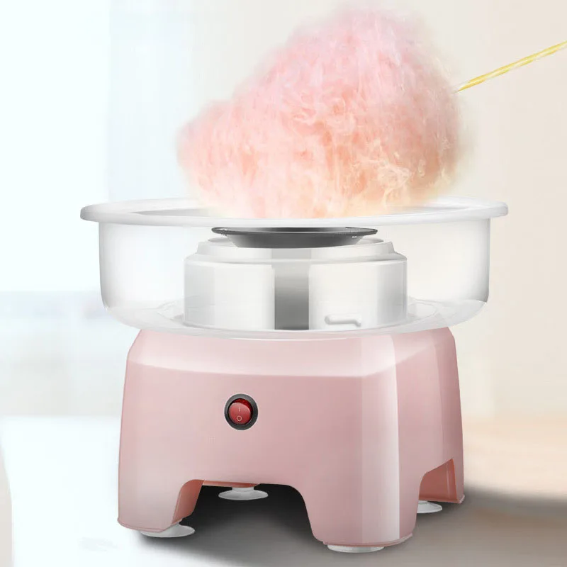 

Mini Cotton Candy Machine for Children, Small Fully Automatic Home and Commercial Cotton Candy Maker, Electric Sugar Floss Maker