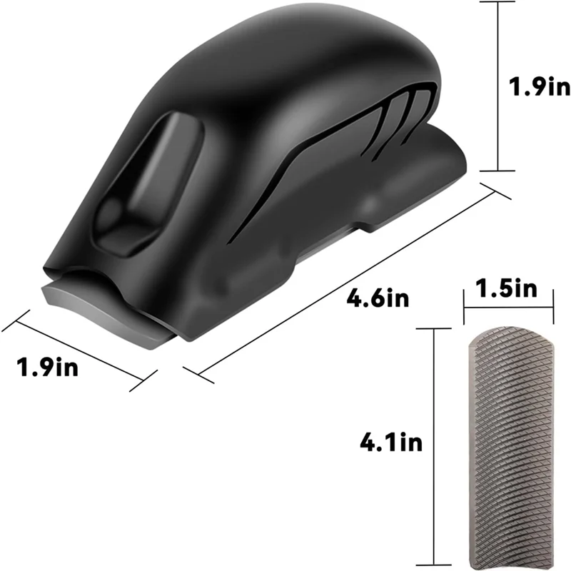 BAAG-말굽 갈이 파일 핸들, 미세한 이빨 옵션 설정이 있는 말굽 정리 도구, 말, 조랑말, 염소, 돼지 및 기타 동물용