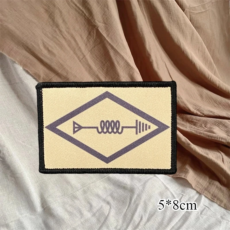 Parche táctico operador radio – insignia de moral con velcro