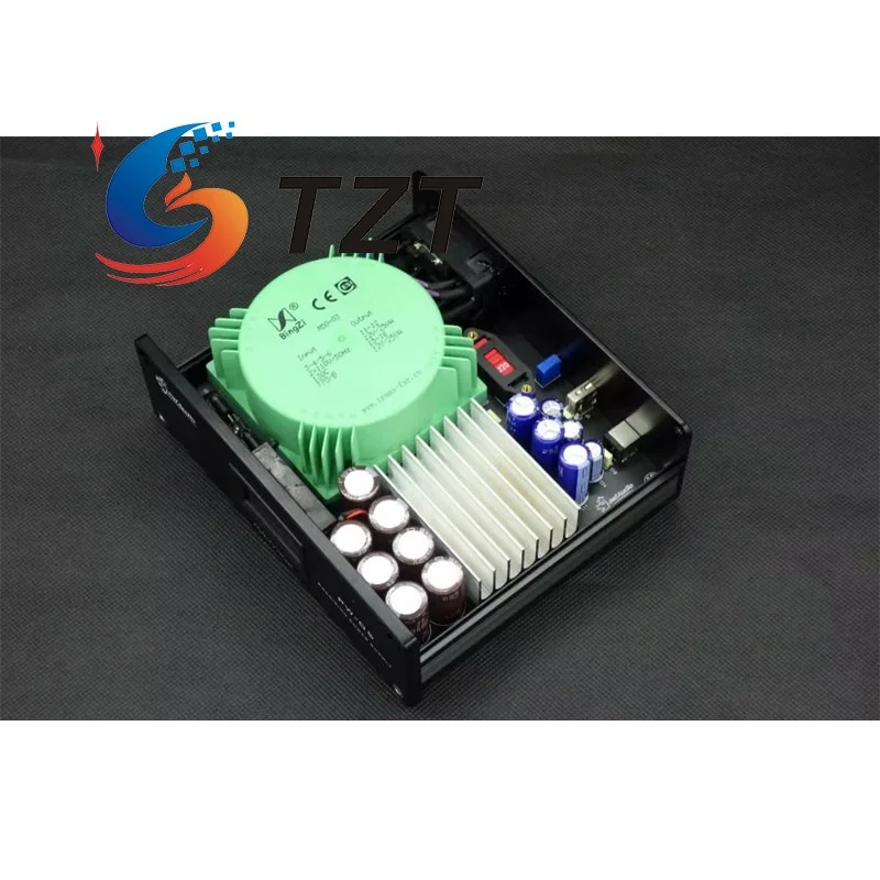 TZT PW-05 OEM LT3045 Alimentatore lineare di precisione da 50 W con trasformatore verde Uscita 9 V 3 A/12 V 3 A/5 V 3 A/15 V 1 A