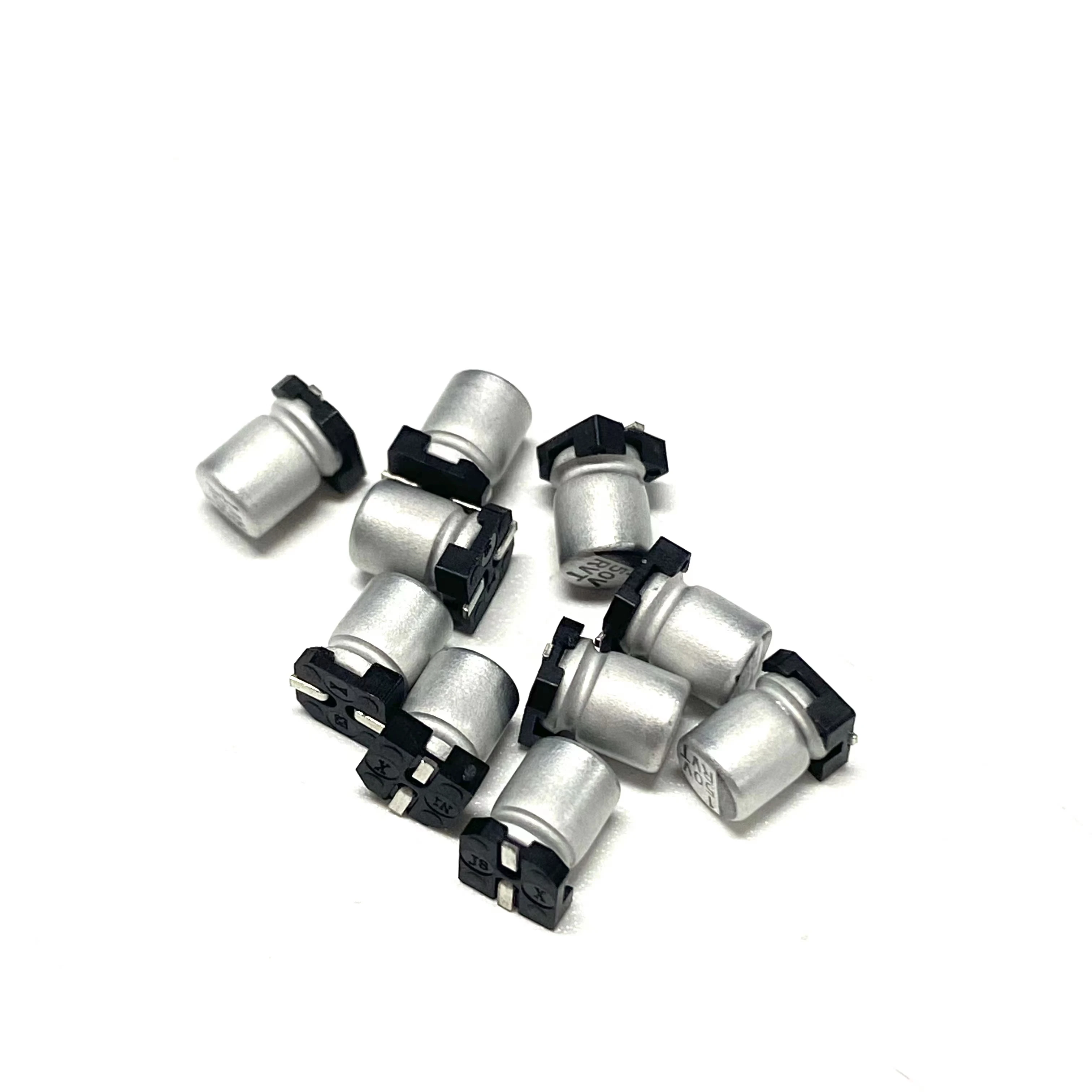 10 stks/partij Smd Aluminium Elektrolytische Condensator 50v 25v 16v 6v 35v 1000uf 10uf 220uf 47uf 220uf