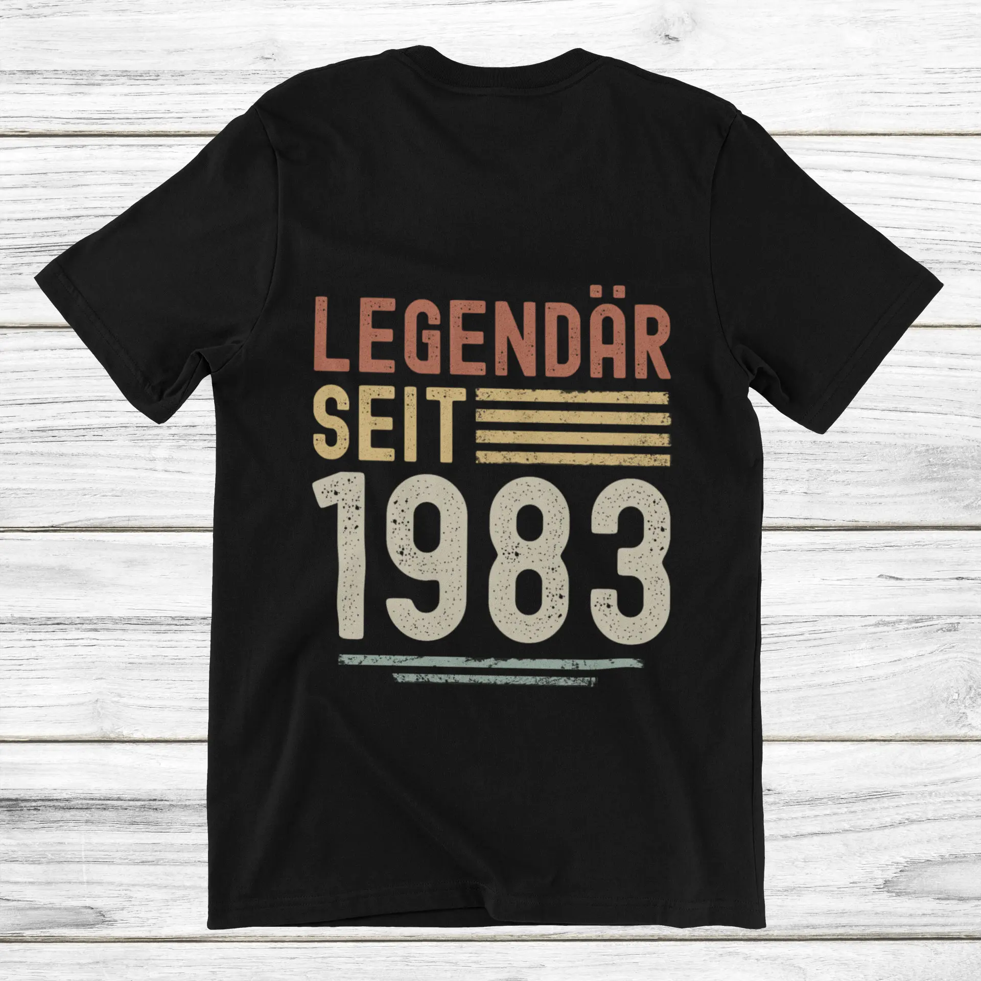 

Legendary Since 1983 40Th Birthday Bday Retro Vintage 40 Years T Shirt