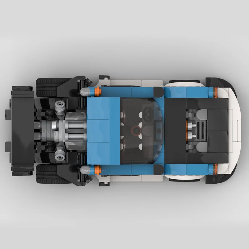 326 PCS Velocidade Hypercar 1980 930 Turbo Pikes Peak MOC Personalizar Bloco de Construção Modular Design Criativo DIY Brinquedo de Natal Presente