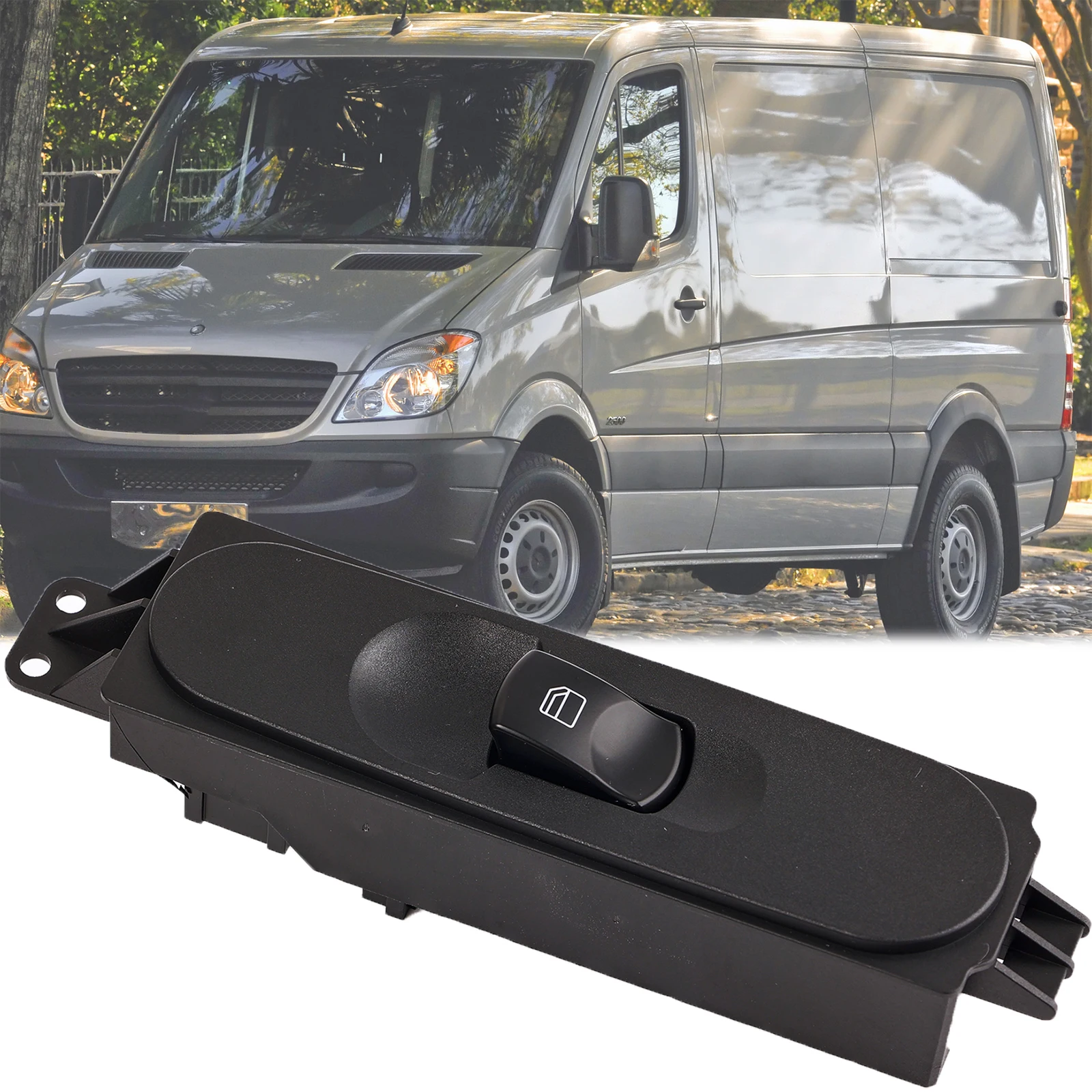 

Passenger Side Power Window Single Switch Button Control For VW Crafter Mercedes Sprinter 2500 3500 9065451913 Car Accessories