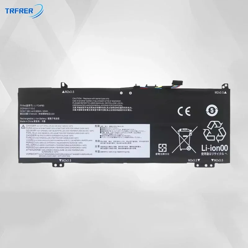 L17c4pb0 l17m4pb2 laptop battery for Lenovo Flex 6-14arideapad 530s-14ikk 15ikk yoga 530s-14ikk 530s-15ikk 530s-151kb