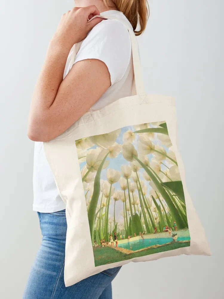 Under the Tulips Tote Bag Women's beach bags Cloth bag Tote Bag