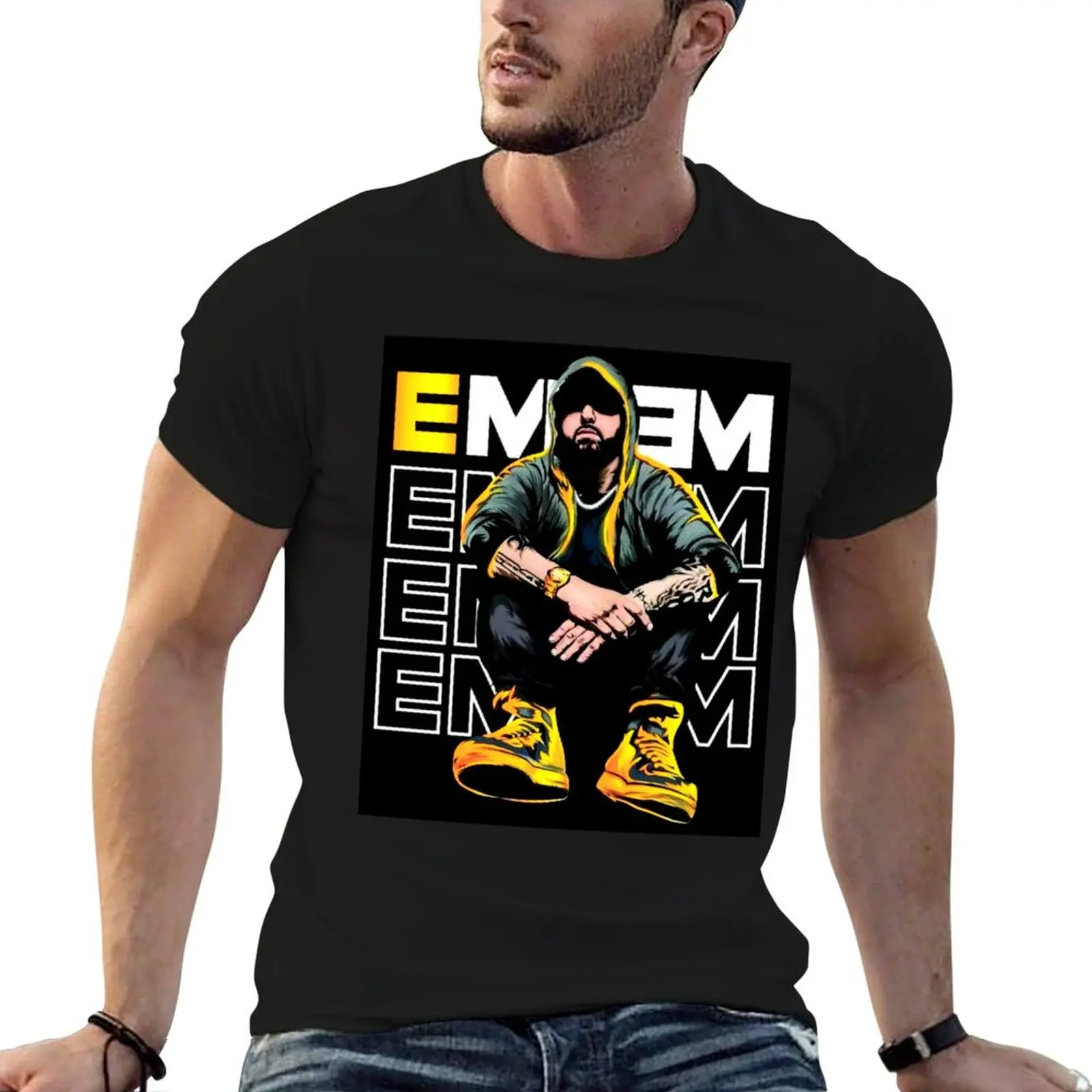 

Eminem T-Shirt anime clothes anime tshirt Blouse anime t shirts mens graphic t-shirts hip hop