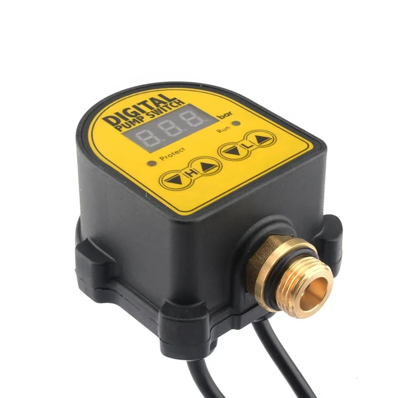 Home intelligent water pump pressure controller  water shortage protection digital pressure switch booster water pump switch