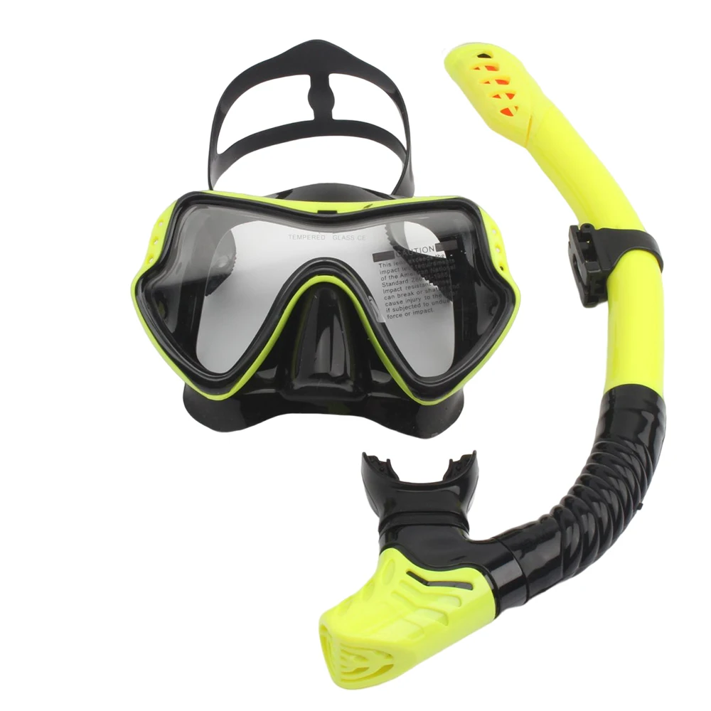 JSJM New Professional Snorkel Diving Mask Snorkels occhiali occhiali occhiali da immersione Set di tubi da nuoto maschera da snorkeling adulto Unisex