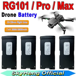 7.4V 3800mAh Original RG101 Pro Drone Battery RG101 PDrone 7.4V 3000mAh Battery For RG101 Max Drone Spare Accessories Parts