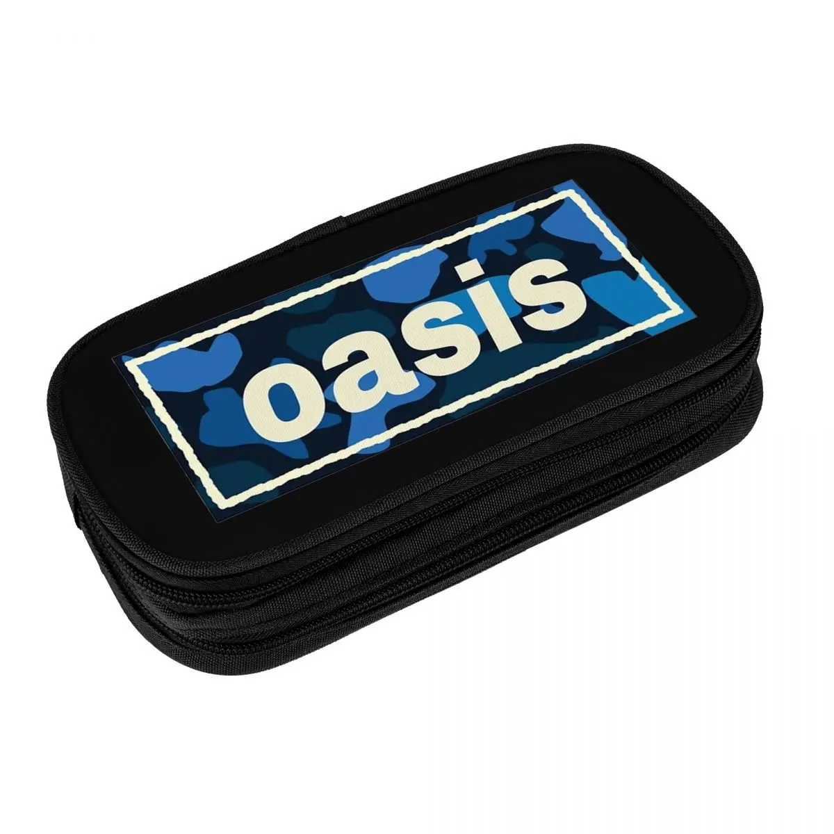 O-Oasis Manchester Blue Design C Pencil Case Child Cute Pencil Bag Custom School Pencil Cases Stationery Gift Idea