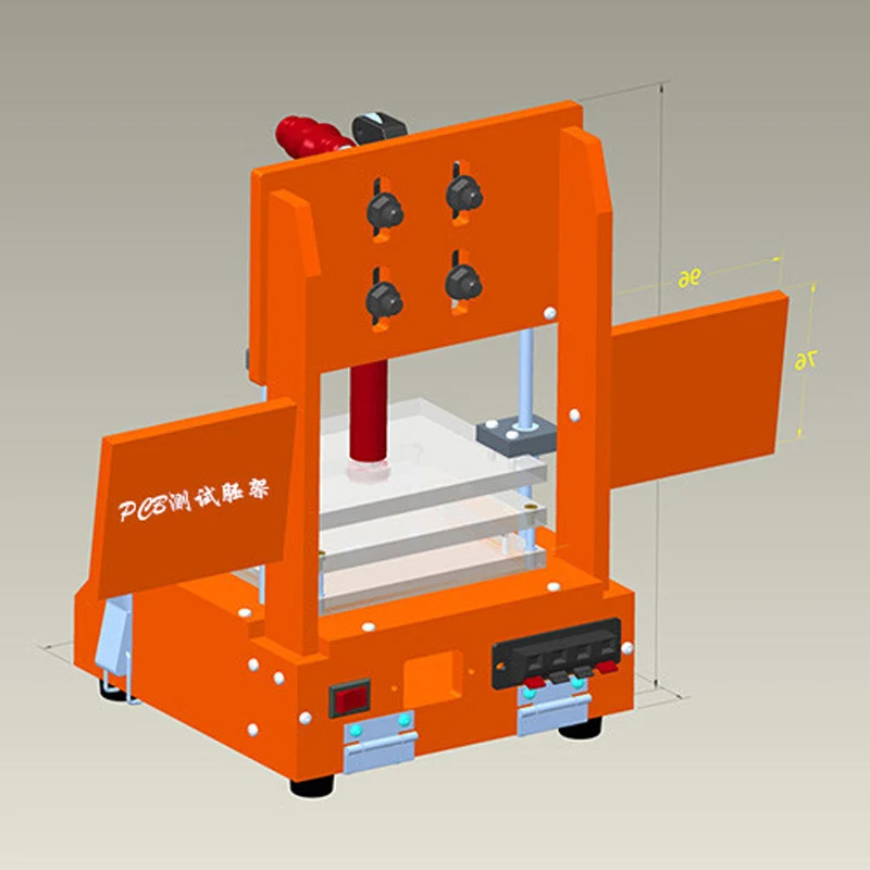 Universal test frame PCB testing jig PCBA test fixture Tool bakelite fixture Test Rack Circuit board test fixture Pin plate