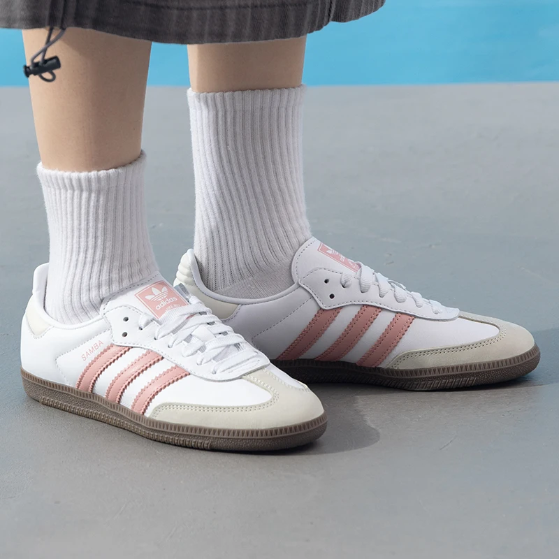 

Adidas Originals Samba Og Women's Casual Shoes Retro Fashion Casual Shoes Low-Top Lightweight Training Shoes Ji2677