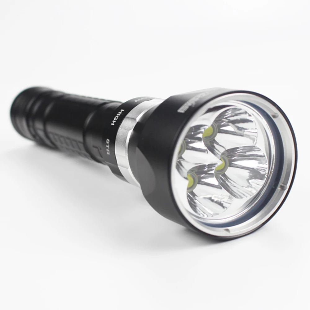 

Super Bright Led Flashlight Professional Underwater Diving IPX68 Waterproof Torch Light For Caving Snorkeling Spearfishing Lamp