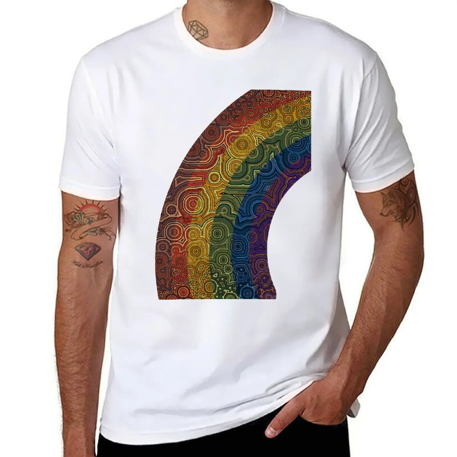 

man funny graphic shirts rainbow graphic malachite shirts man for t for t T-Shirt