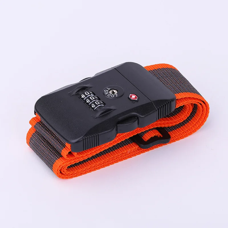 Tsa Wachtwoord Douane Slot Bagage Cross Riem Verstelbare Reizen Koffer Band Bagage Koffer Touw 2M Bandjes Reizen Accessoires