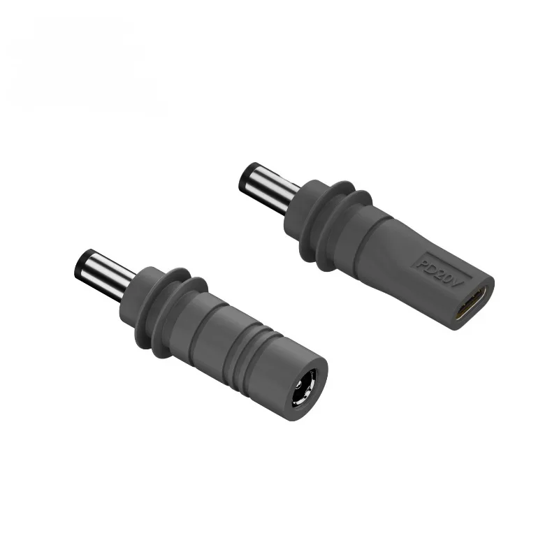 

5 PCS DC 5.5 * 2.1mm Male and Female Converter Fast Charging 5A 20V 100W Universal Serial Bus Type C Power Plug Adapter