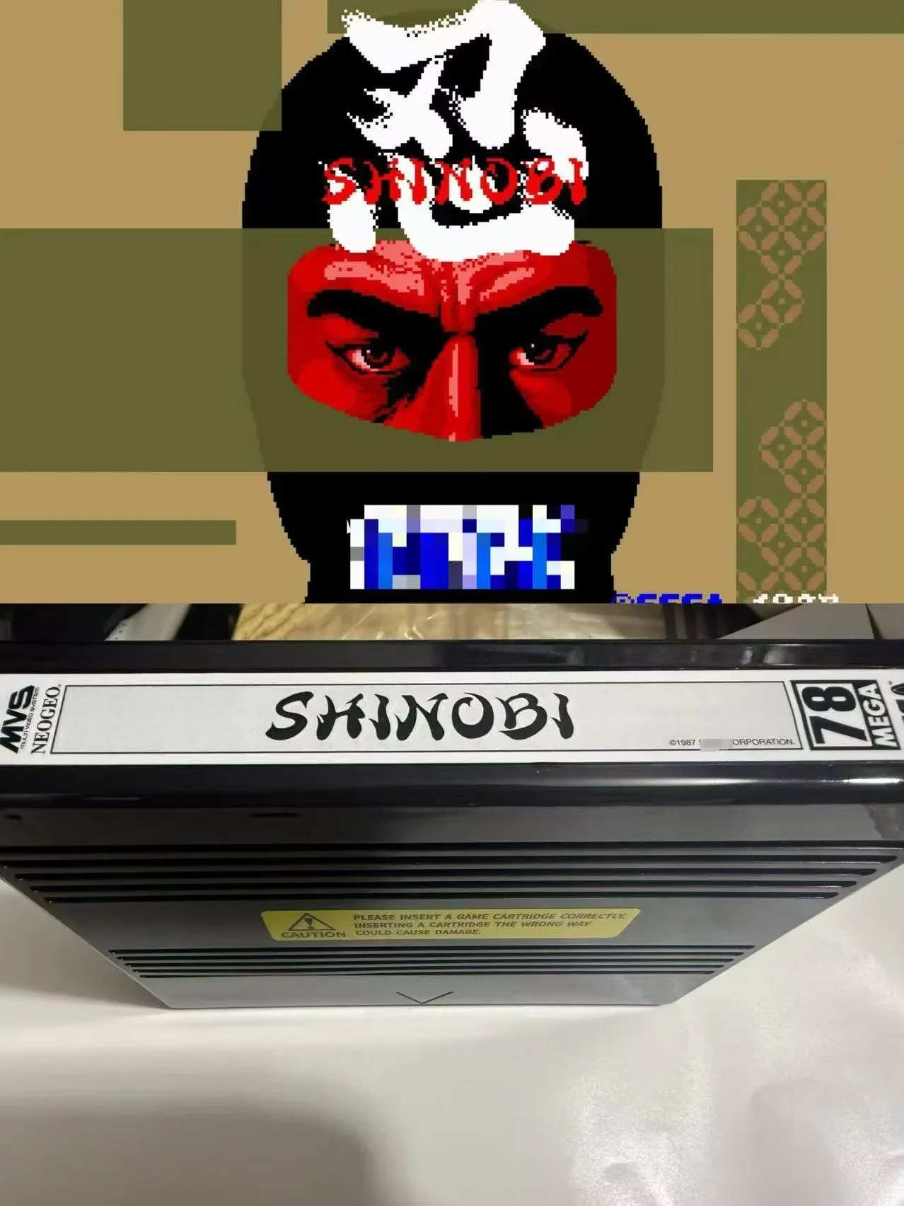

Игровой картридж NEO-GEO MVS Shinobi
