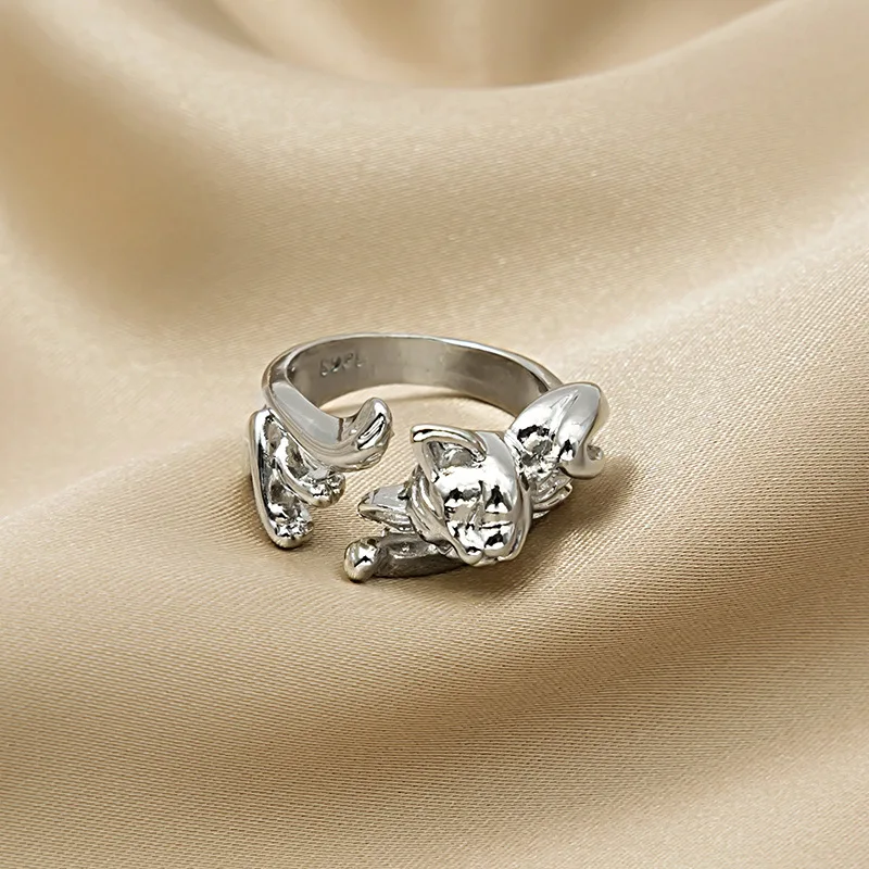 

Exaggerated Design Lazy Ring Vintage Open Ring for Women Faionable Jewelry Ring without Brand Price 0-9.99