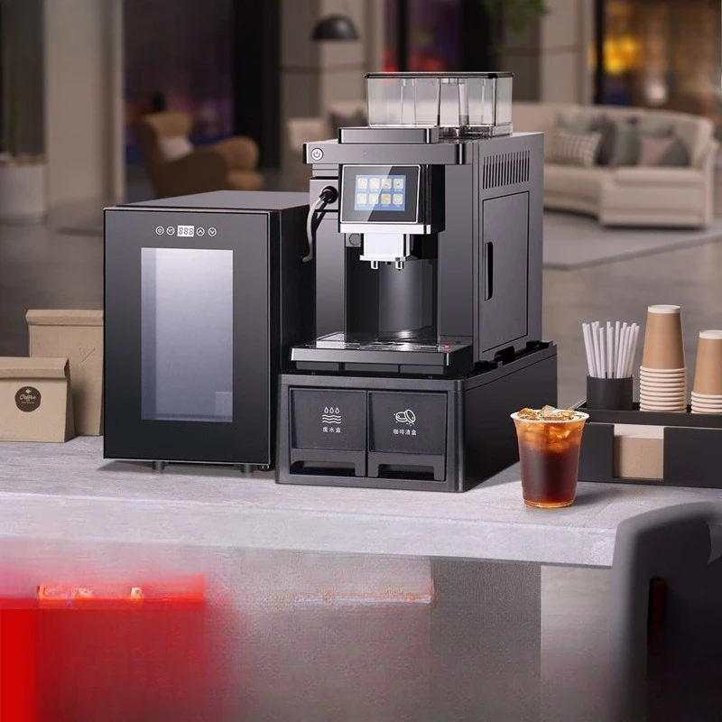 

Grinding integrated coffee machine Italian automatic hotel office commercial household