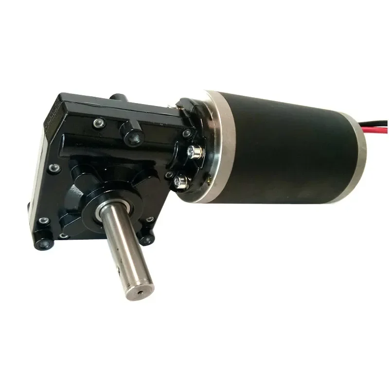 Dc Motor 200W Worm Gear Motor Gearbox 200W 24V 12V Worm Gear Motor With Speed
