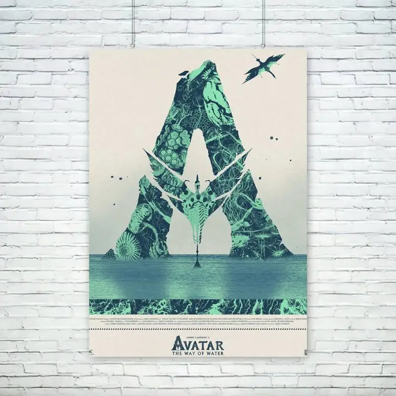 A-Avatar T-The Way of W-Waters POSTER Poster Wall Pictures For Living Room Fall Decor