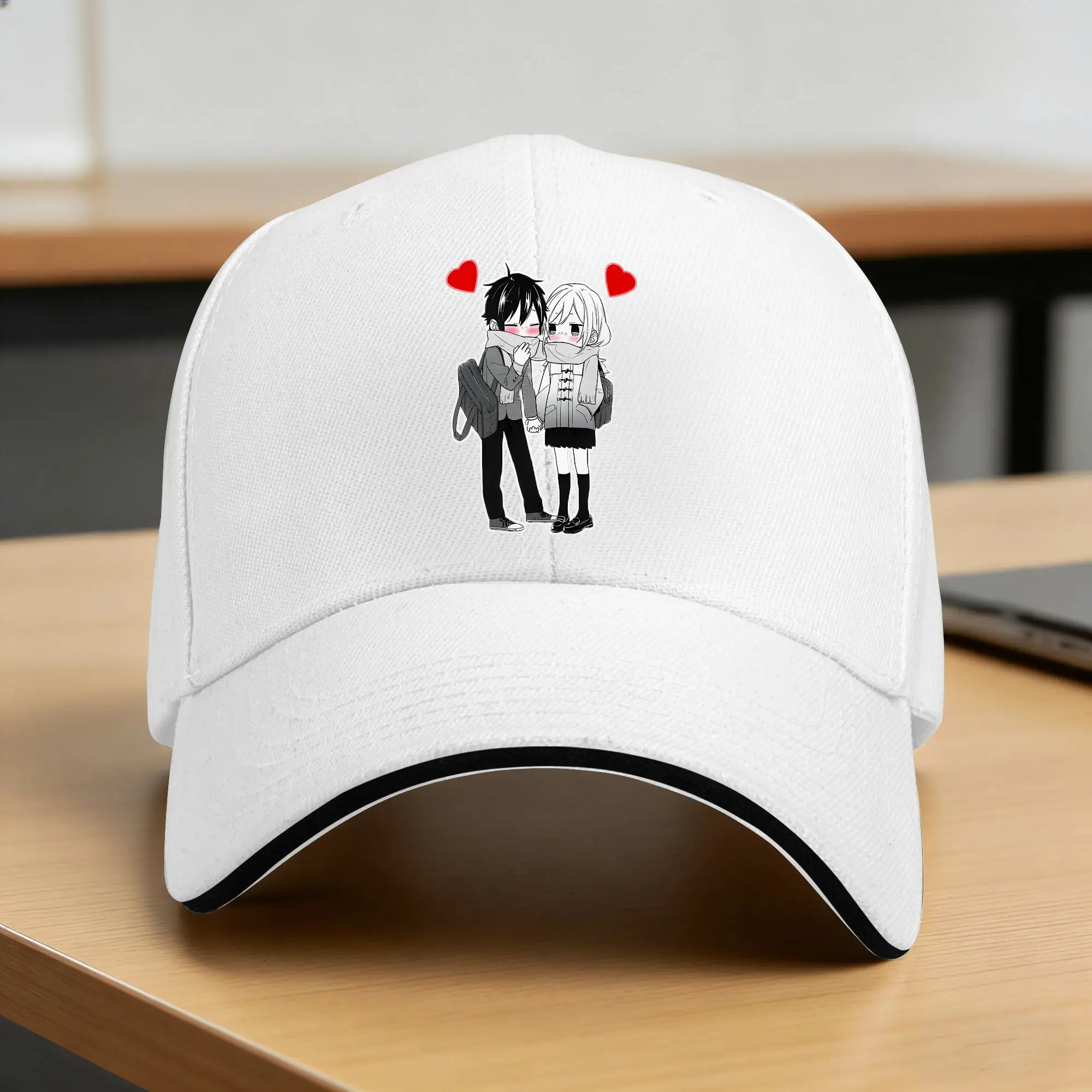 Comic H-Horimiya Sun Baseball Cap  Summer Design Print Trucker Hat For Men Adult Outdoor Sports Snapback Cap