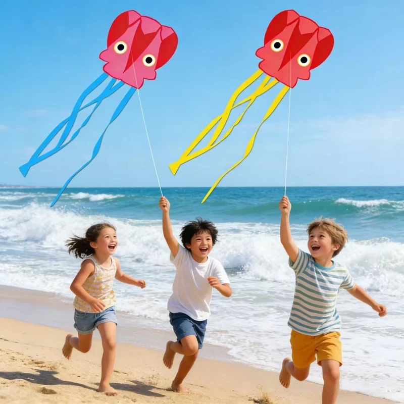 300cm Oktopus-Drachen für Kinder, Spaßspielzeug, Sportdrachen mit Schnur, Outdoor-Spiel, Vogeldrachen, Adlerdrachen, Fabrik, iKite, Nylon