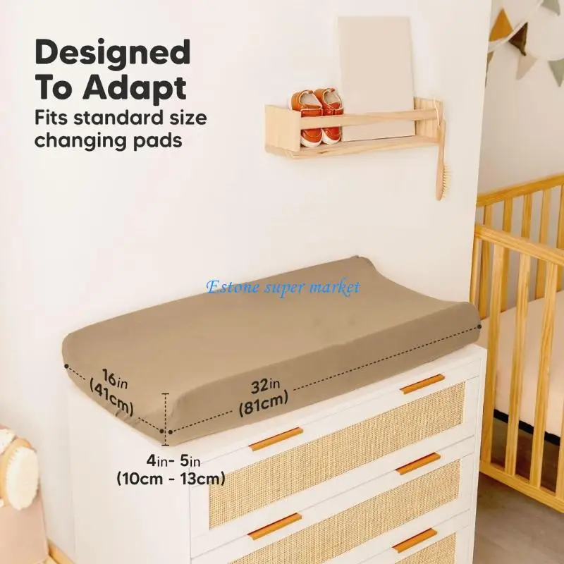Picture 7: 090B 2Pcs/set Diaper Changing Pad Cover Nappy Changer Cushion Sleeve for Baby Unisex
