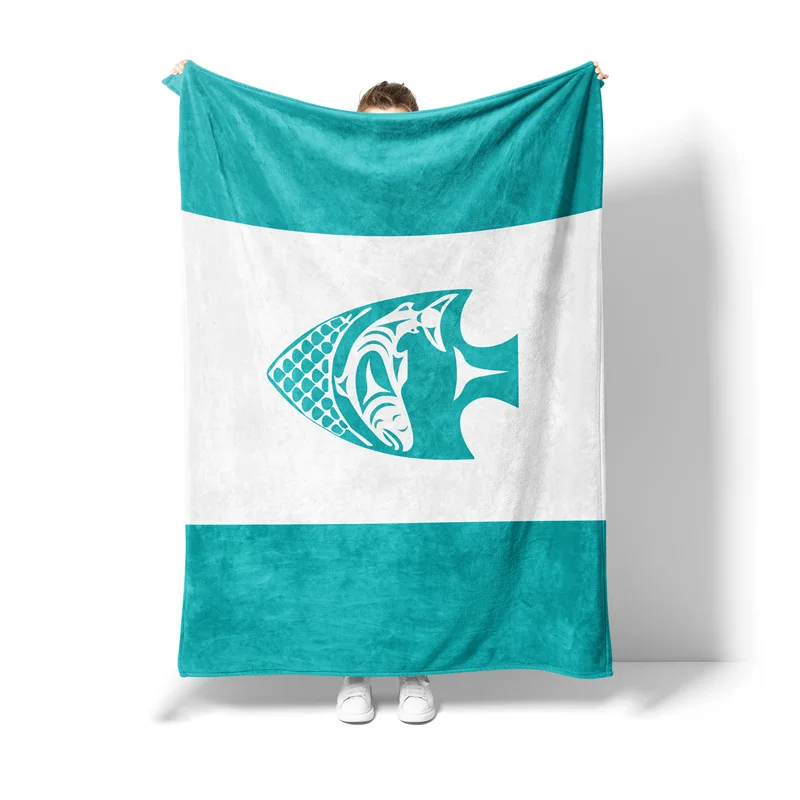 Gaslight Gatekeep Girlboss Musqueam Throw Blanket for Women Men Girls Boys Kids Pets Dogs Cats Couch Sofa