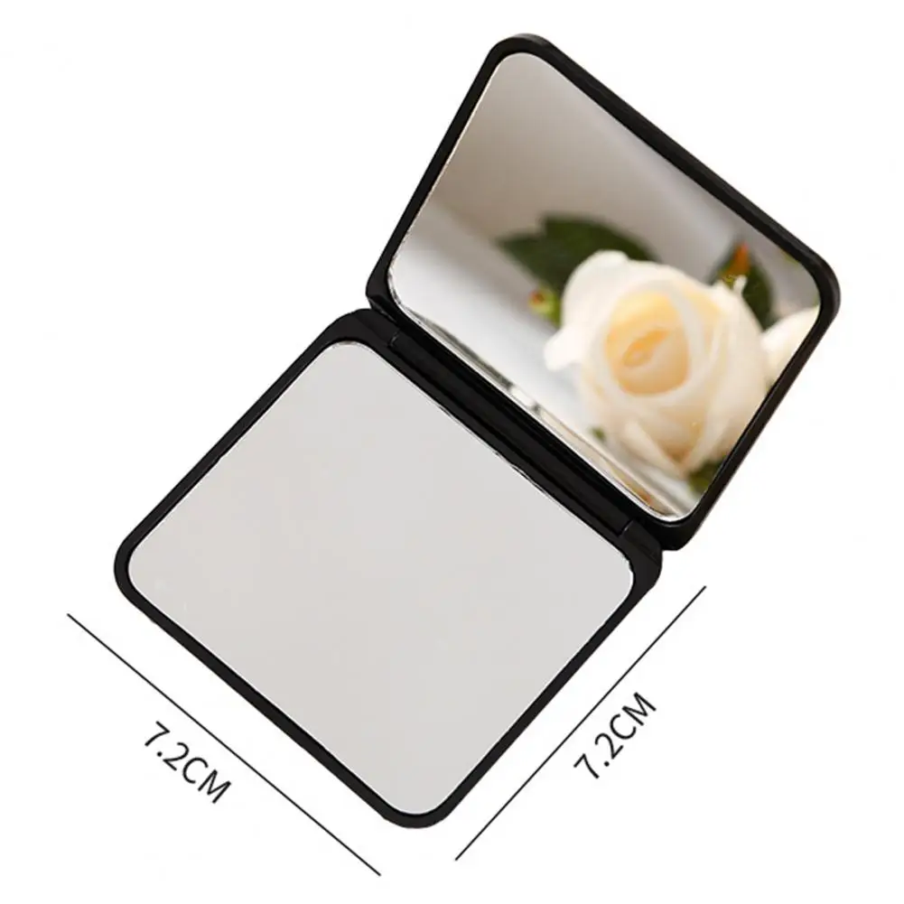 Folding  Good Long-lasting Makeup Mirror Clear Cosmetic Mirror Square   for Work