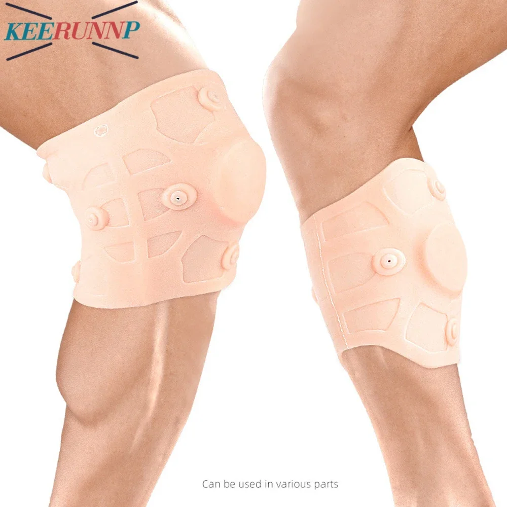 1PCS/2PCS Orteza podtrzymująca kolano łydki - Sebs Magnetyczna terapia plecami Sportowa osłona ochronna łydki Orteza dla mężczyzn Kobiety Bieganie