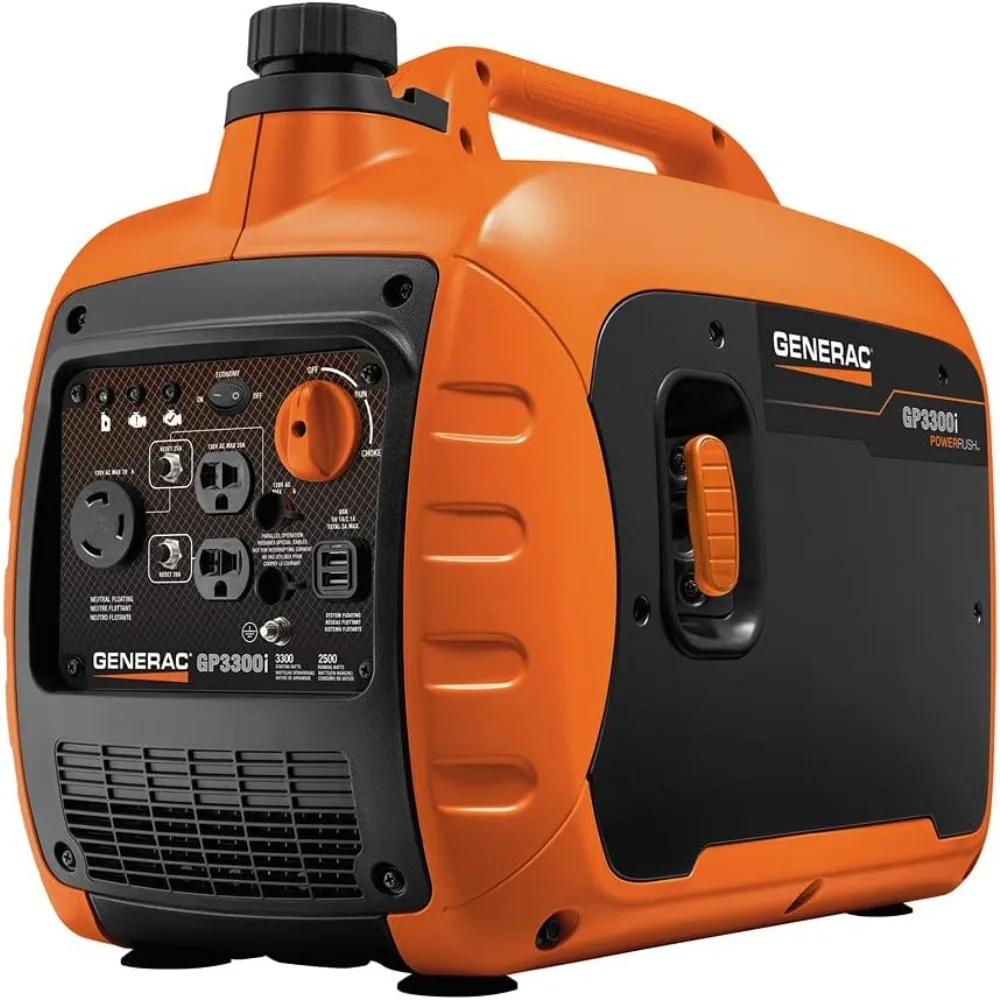 

7154 GP3300i 3,300-Watt Gas-Powered Portable Inverter Generator - Compact and Lightweight Design with Parallel Capability