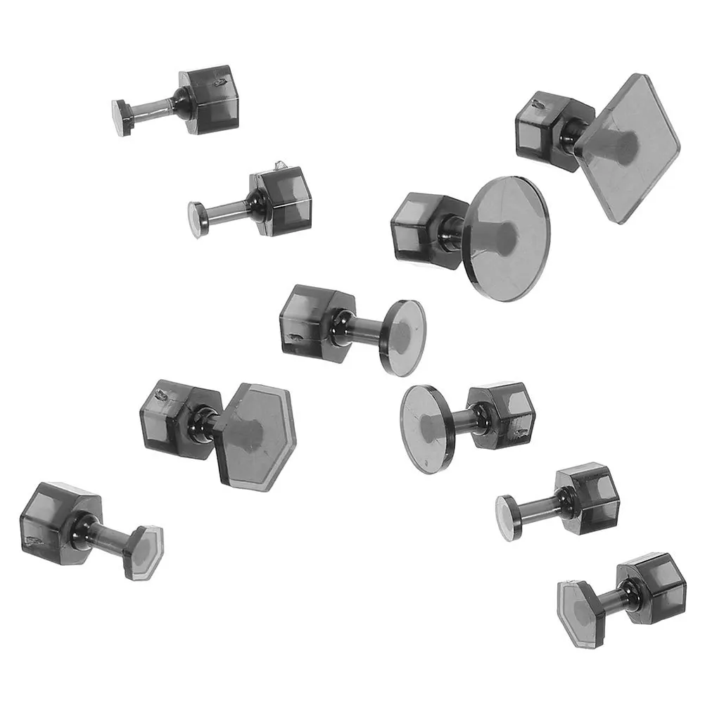 

20 pcs Dent Puller Tabs Black Car Body Repair Tools For Paintless Dent Removal Multiple Metal Restoration Glue Pads