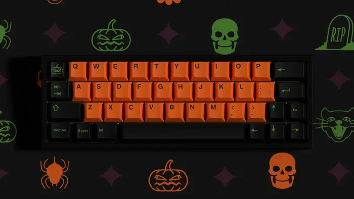 Halloween, custom keycaps