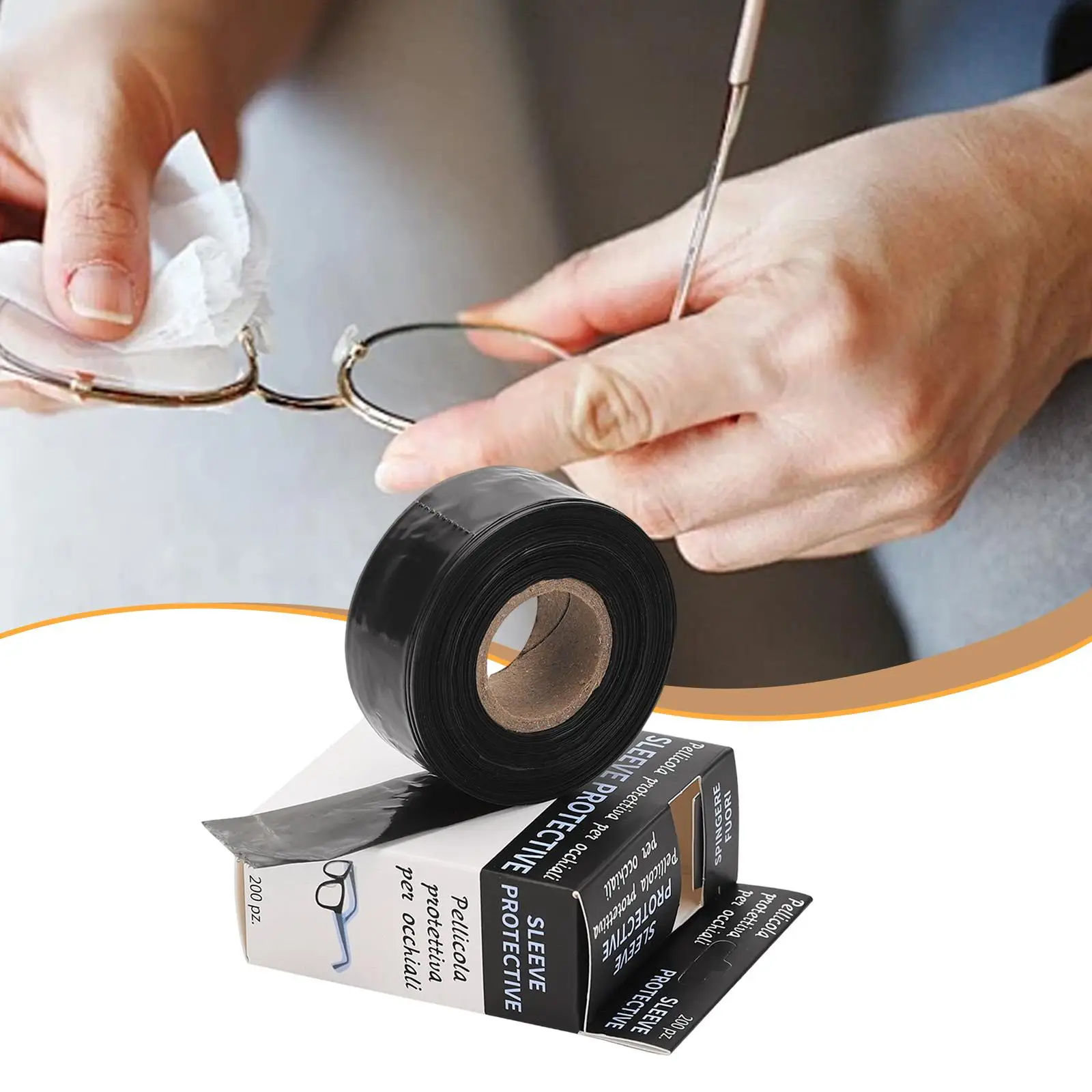 Eyeglass Sleeves for Glasses Slide over Protection Fits All Size Convenient