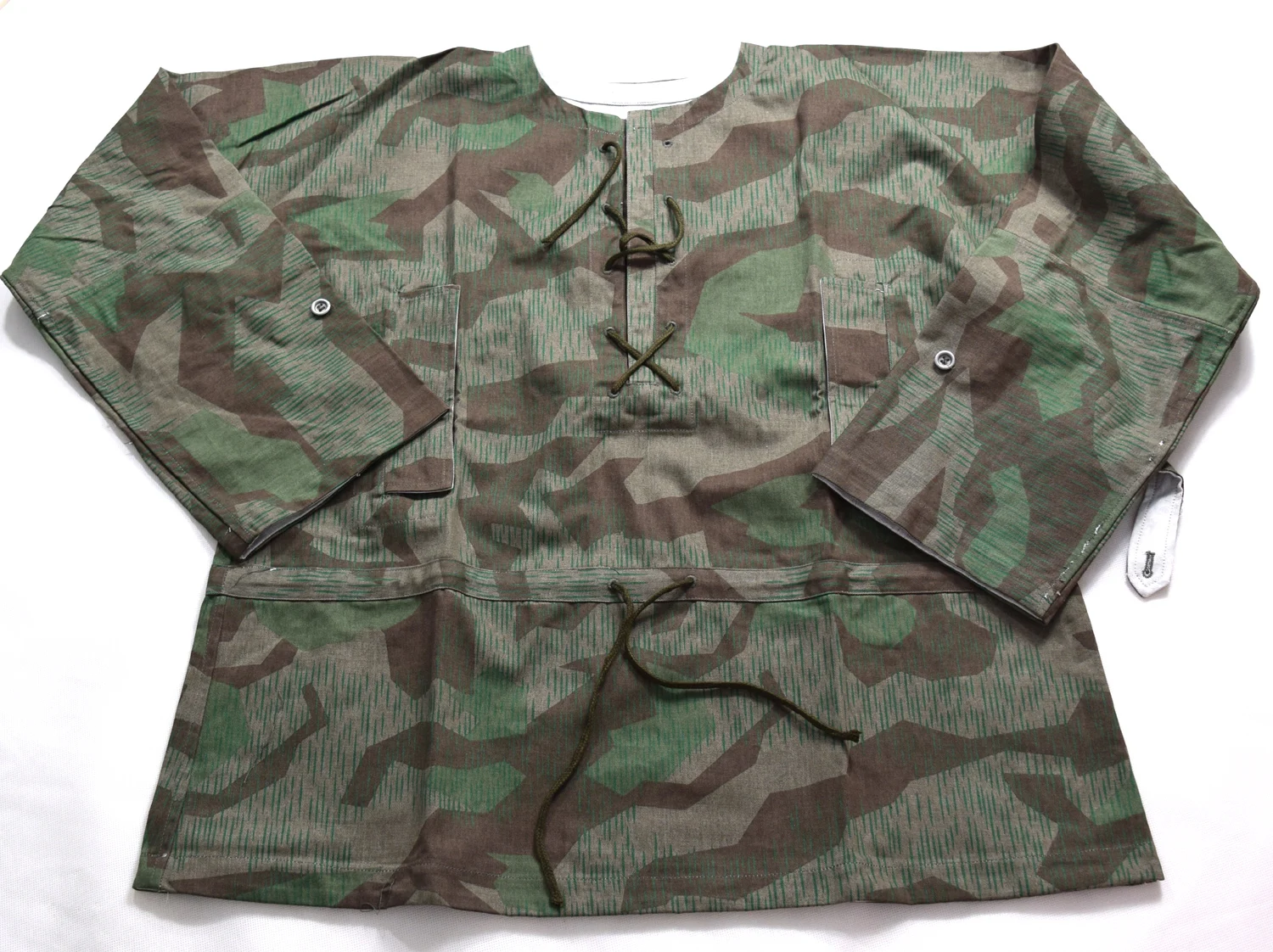 COSPLAY REVERSIBLE Camouflage Clothing German Elite M40 Splinter SMOCK Color 　