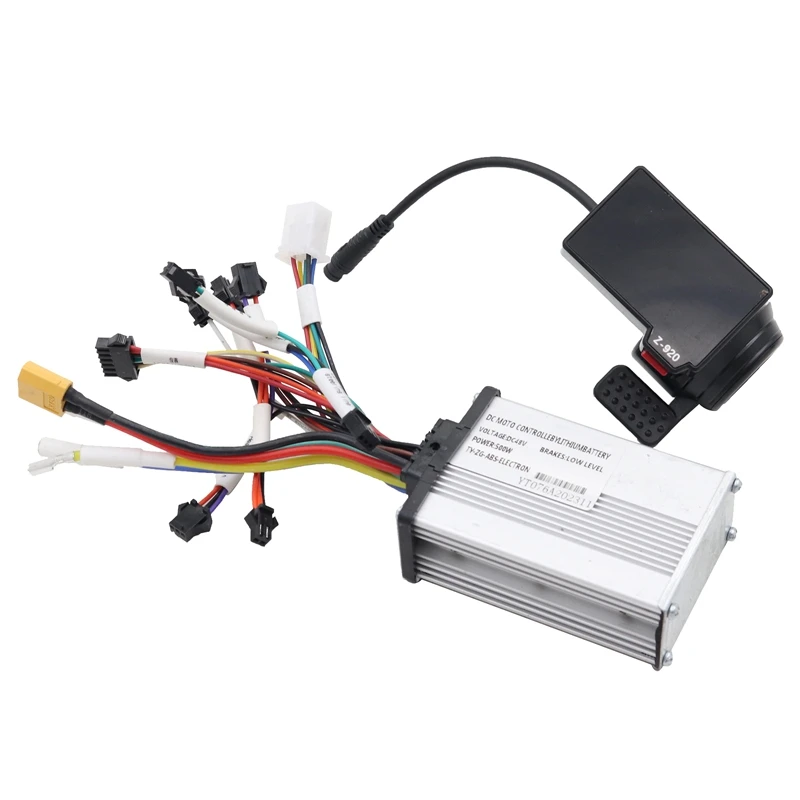 48V 500W Brushless Controller+Z-920 LCD Accelerator For Kugoo M4/PRO&CROSSER T4 Electric Scooter Repair Replacement Accessories