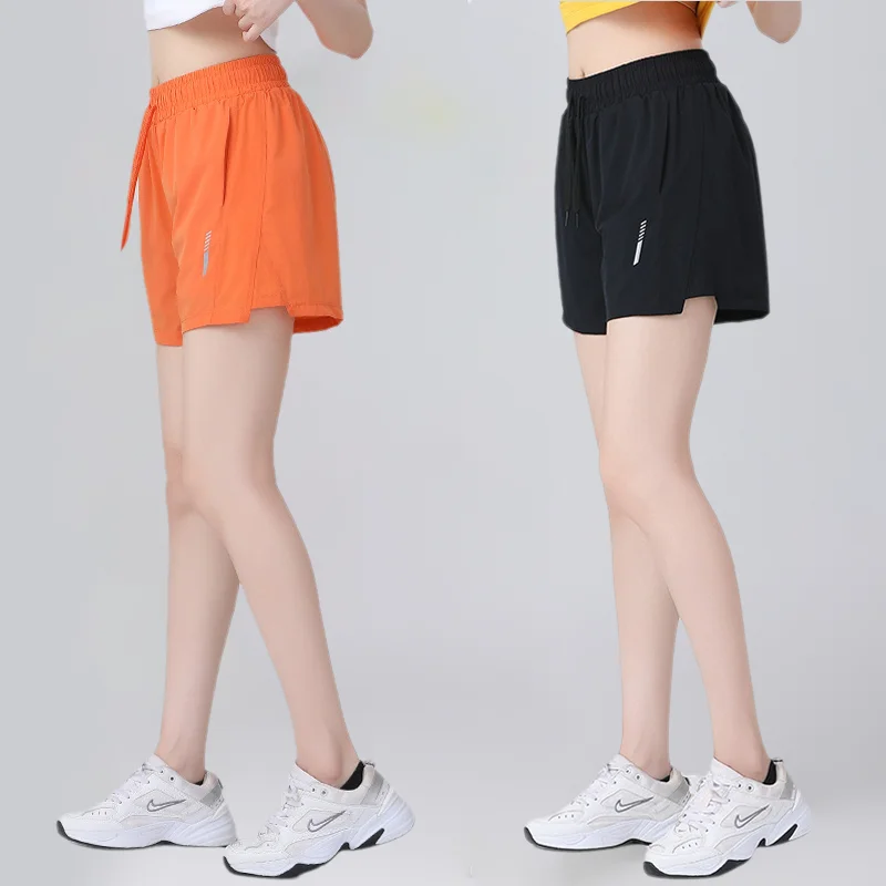 Pantaloncini Sportivi a Vita Alta da Donna, Abbigliamento Casual per Danza e Fitness, Multicolore, Nuovo Stile Estivo, Pantaloni Yoga