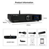 デジタルHi-Fiパワーアンプ,SMSL-AO200 mk2,map5332ms,アンプ,Bluetooth 5.0,xlr,rca,usb入力,pc,dac,tv,dap用のリモコン 2