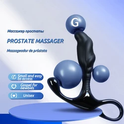 Male prostate massager masturbator anal plug gay masturbator stimulation Manual male anal prostate massager