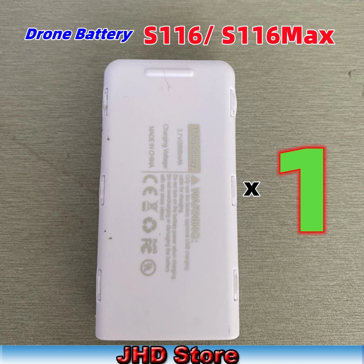 JHD oryginalny PYLV S116 MAX bateria do drona 3.7V 2000Mah dla S116 bateria do drona zastosowanie wszystkich dostawców hurtowych baterii Drone S116