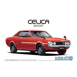 Aoshima 05913 1/24 Scale TA22 Celica 1600GT Racing Sport Vehicle Car Handmade Hobby Toy Plastic Model Building Assembly Kit