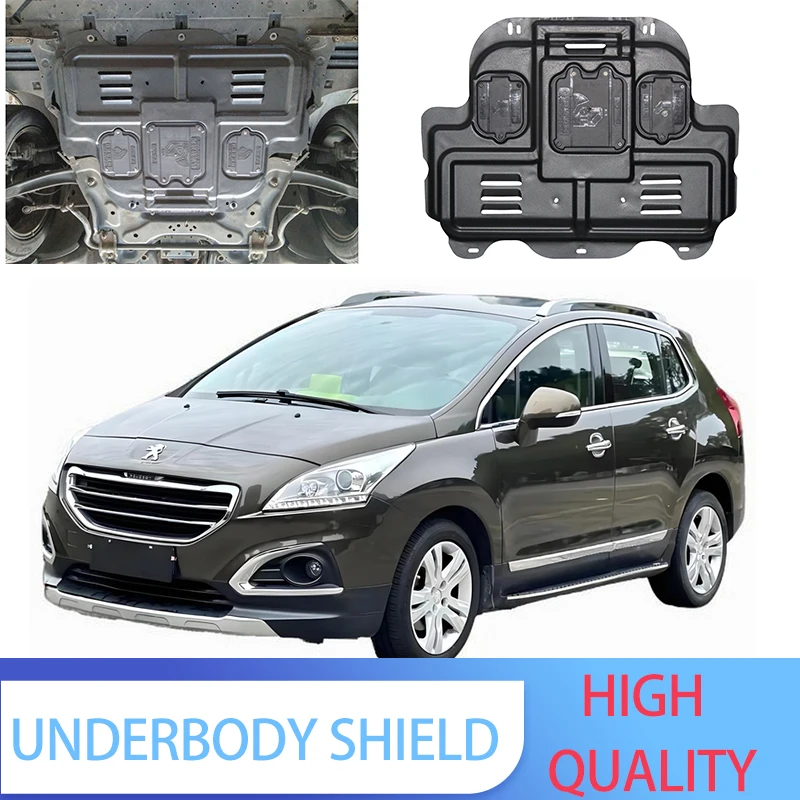

Engine underguard suitable for Peugeot 3008 from 2013-2019, engine bottom protection plate, chassis guard