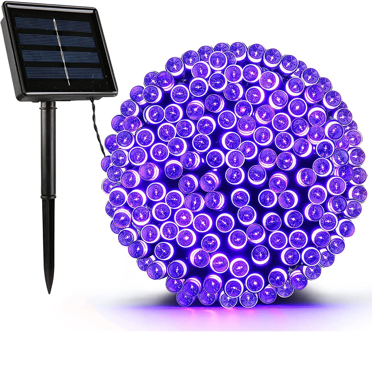 120ft 400led Outdoor Solar Garten Licht Lichterkette Solar LED Licht wasserdicht Garten Dekoration Hochzeit Party Weihnachts baum