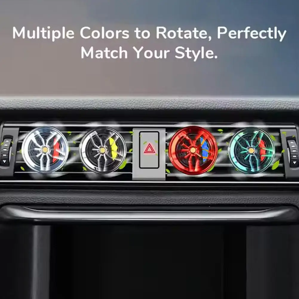 تدوير سيارة معطّر الهواء كليب السيارات محور عجلات والهواء اكسسوارات الديكور العطر العطر مقاطع إطارات السيارة تنفيس V4D6 #3